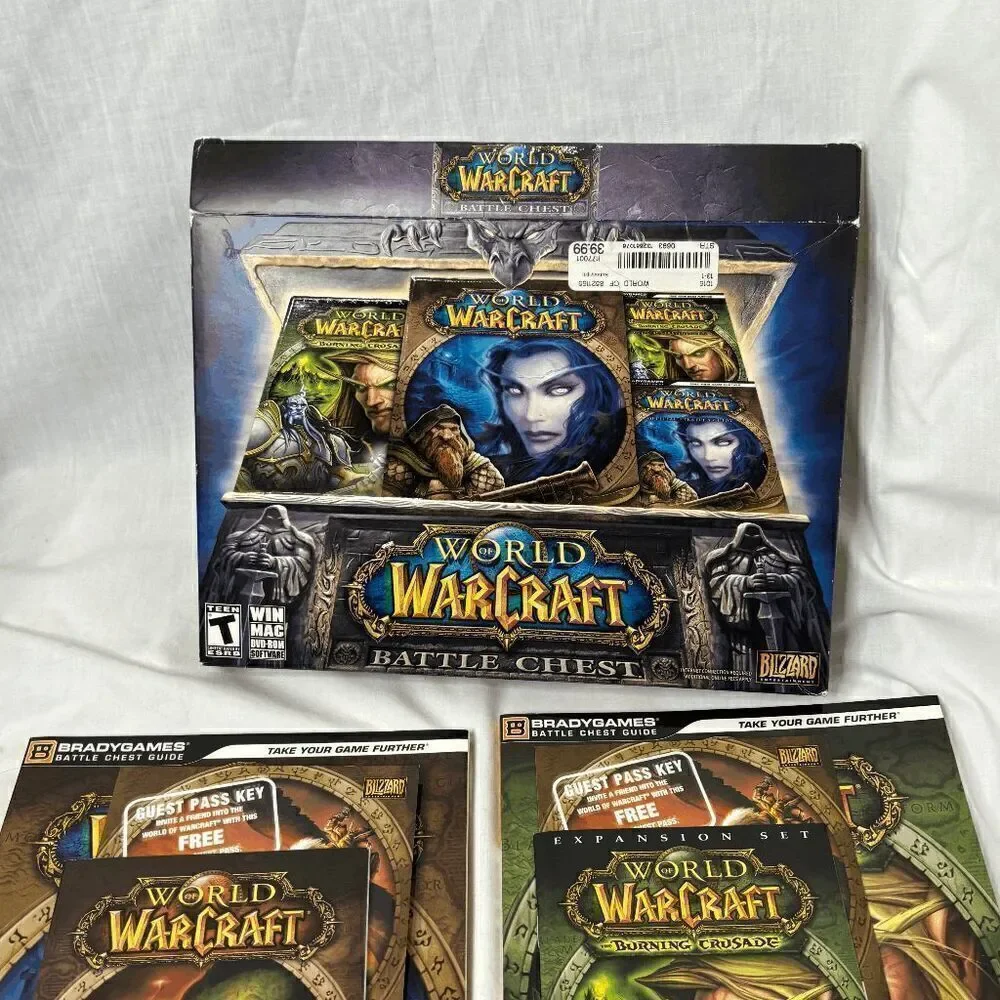 World of Warcraft Battle Chest‎ (PC/Mac Computer Game) - See Pics for Details